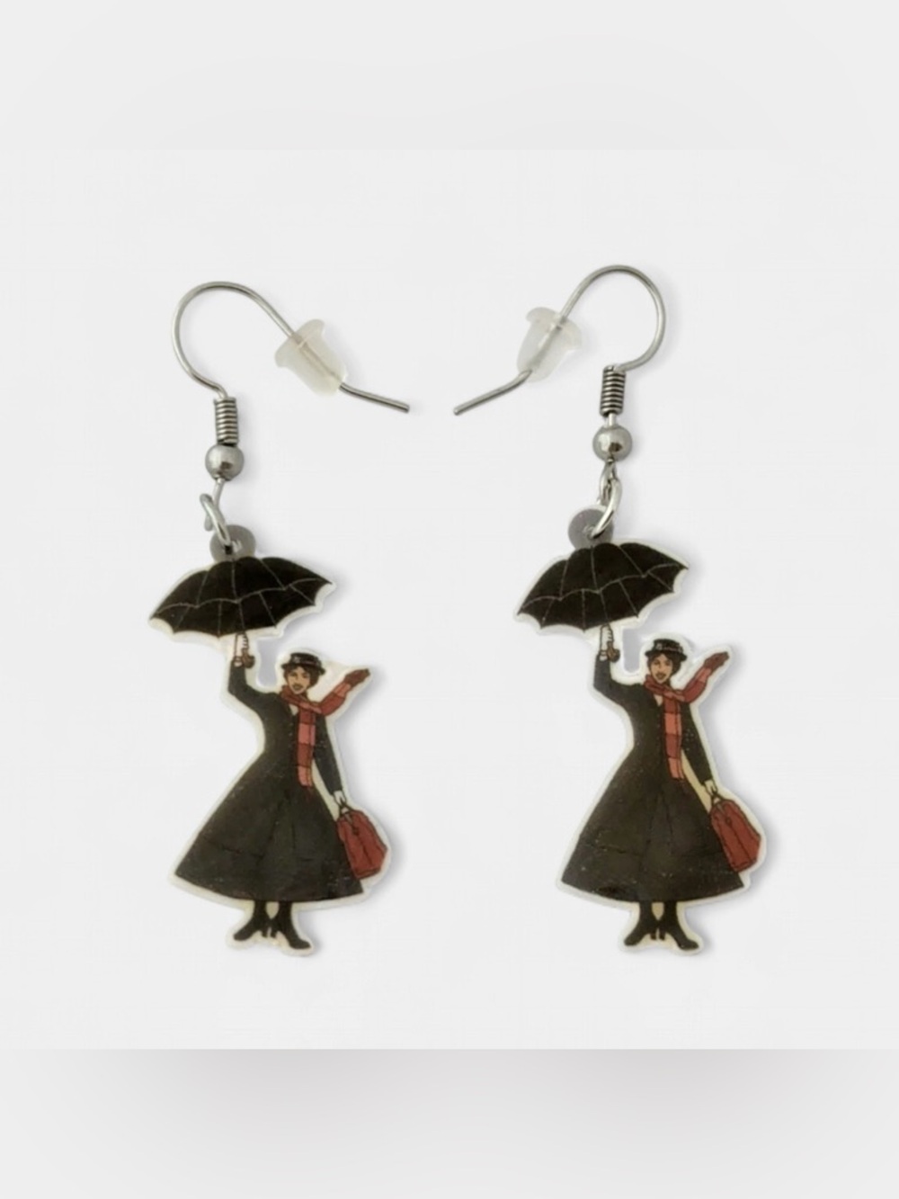 Mini Mary Poppins Dangle Drop Earrings ☂️